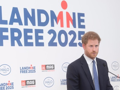 Link to Prince Harry attends Landmine Free 2025