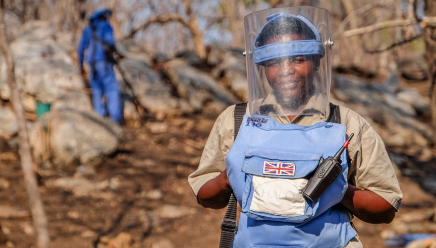 Angelina: Minefield Supervisor Zimbabwe