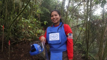 The United States a key player in Humanitarian Demining in Colombia