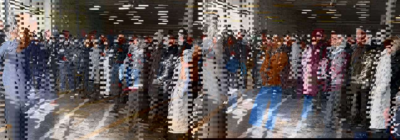 Відвідувачі на відкритті