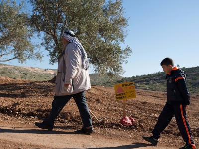 Link to First minefield cleared in the West Bank