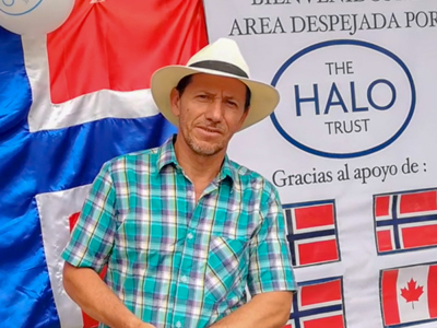 Link to Clearing Minefields in Colombia