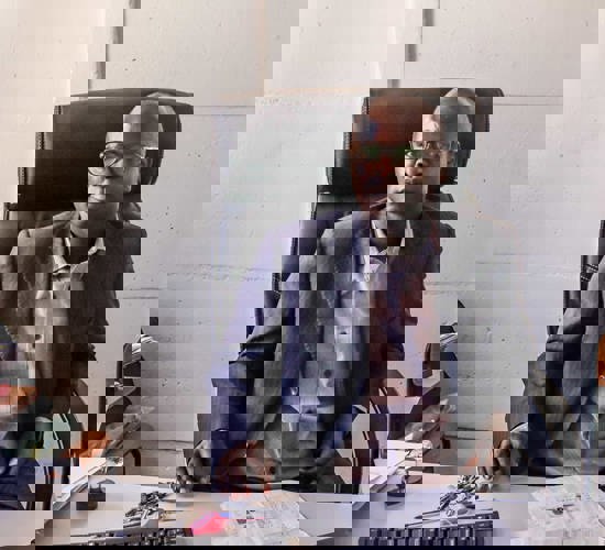 Mr Zeca Domingos, Principal of Kambulukuto School in Cuito Angola