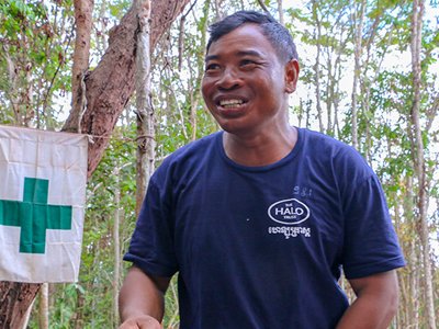 Link to Meet the landmine victim saving lives