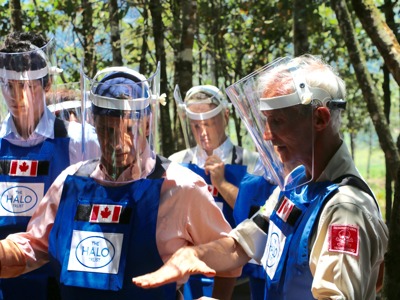 Link to Canada and HALO committed to humanitarian demining in Colombia
