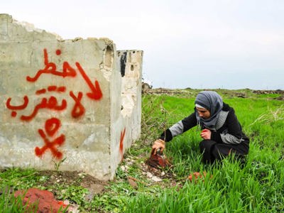 Nour Mari, From HALO Syria, Marks The Location Of A Unexploded Projectile