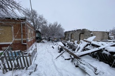 Господарство В'ячеслава після пошкоджень