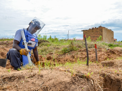 Link to Mine clearance makes way for farming