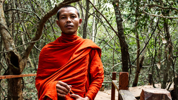 Supporting the Monks Saving a Forest in Cambodia