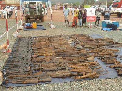 Link to UN Disarmament Week: 125,000 weapons destroyed in Angola