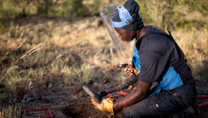 Ines: 100 Women in Demining in Angola